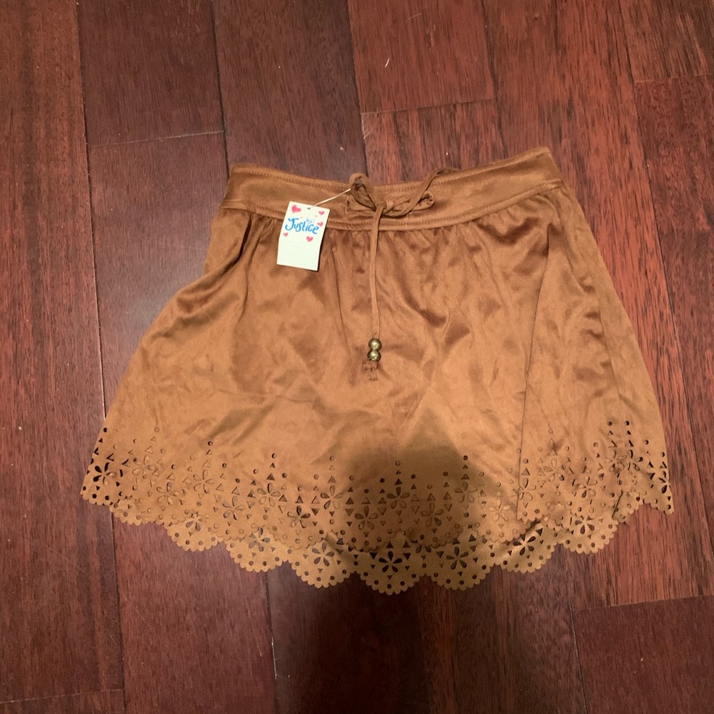 Girls Brown Skirt